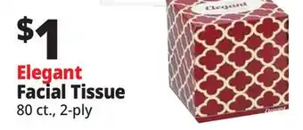 Ocean State Job Lot Elegant Face Tissue 1 Box offer