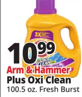 Ocean State Job Lot Arm & Hammer Plus Oxi Clean offer