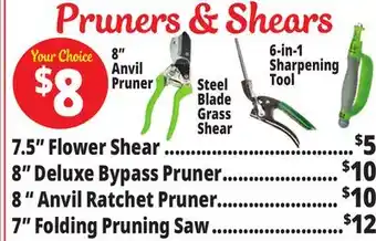 Ocean State Job Lot Pruners & Shears offer