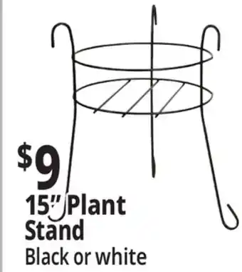 Ocean State Job Lot Black Plant Stand 15 offer