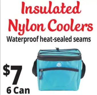 Ocean State Job Lot North Peak Insulated Cooler 6-Can offer