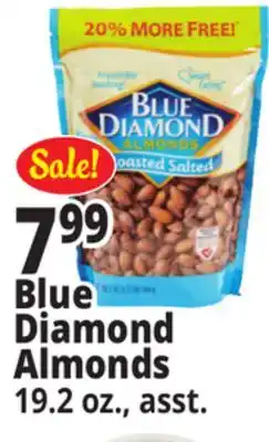 Ocean State Job Lot Blue Diamond Almonds offer