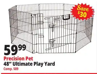 Ocean State Job Lot Precision Pet 48 Ultimate Play Yard offer