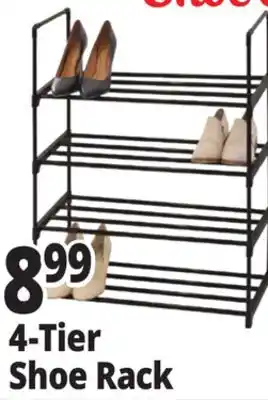 Ocean State Job Lot 4-Tier Shoe Rack offer