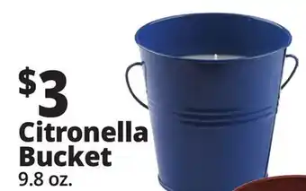 Ocean State Job Lot Citronella Bucket offer