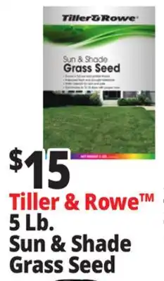 Ocean State Job Lot Tiller & Rowe 5 Lb. Sun & Shade Grass Seed offer