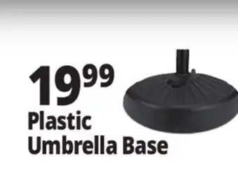 Ocean State Job Lot Round Fillable Plastic Umbrella Base 21 L offer