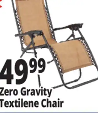 Ocean State Job Lot Reclining Zero Gravity Chair offer