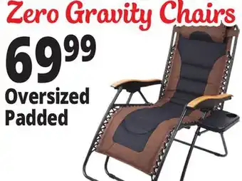 Ocean State Job Lot Oversized Zero Gravity Reclining Chair offer