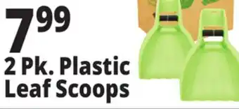 Ocean State Job Lot Plastic Leaf Scoops 2-Count offer