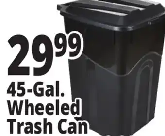 Ocean State Job Lot 45-Gal. Wheeled Trash Can offer