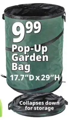 Ocean State Job Lot Pop-Up Lawn and Garden Bag offer