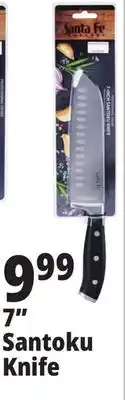 Ocean State Job Lot Santa Fe Professional Grade 7-Inch Santoku Knife offer