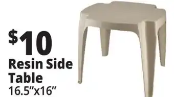 Ocean State Job Lot Resin Side Table offer