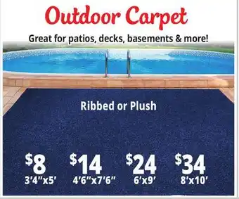 Ocean State Job Lot Outdoor Carpet offer