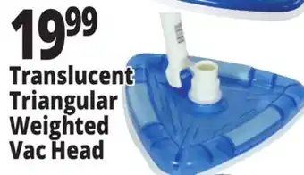 Ocean State Job Lot Translucent Triangular Weighted Vac Head offer