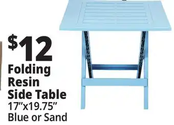 Ocean State Job Lot Folding Resin Side Table offer