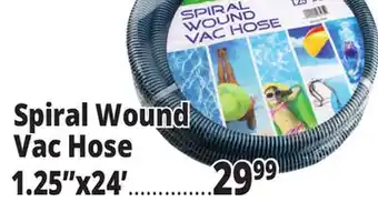 Ocean State Job Lot SwimWorks Spiral Wound Pool Vacuum Hose 1.25 x 25' offer