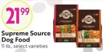 Lucky Supermarkets Supreme Source Dog Food offer