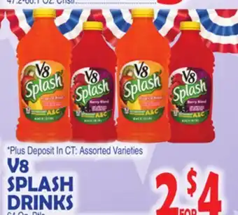 Bravo Supermarkets V8 SPLASH DRINKS offer