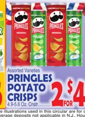 Bravo Supermarkets PRINGLES POTATO CRISPS offer