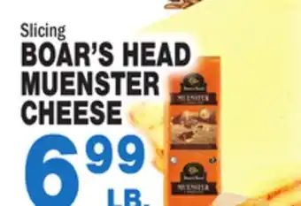 Bravo Supermarkets BOAR'S HEAD MUENSTER CHEESE offer