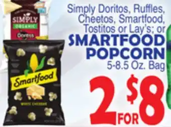 Bravo Supermarkets SMARTFOOD POPCORN offer