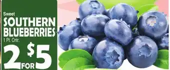 Bravo Supermarkets SOUTHERN BLUEBERRIES offer