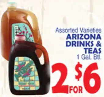 Bravo Supermarkets ARIZONA DRINKS & TEAS offer
