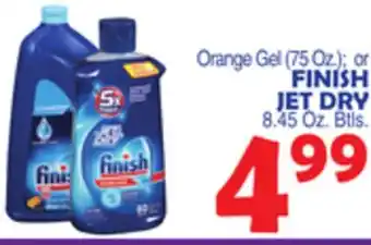 Bravo Supermarkets FINISH JET DRY, 8.45 Oz. Btls offer