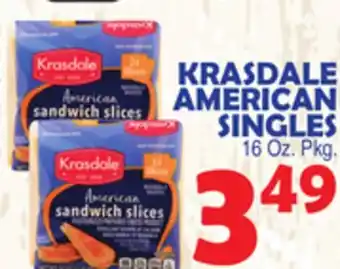 Bravo Supermarkets KRASDALE AMERICAN SINGLES offer