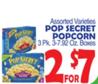 Bravo Supermarkets POP SECRET POPCORN offer
