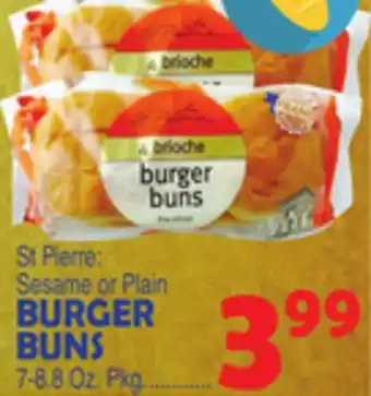 Bravo Supermarkets BURGER BUNS offer
