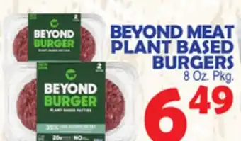 Bravo Supermarkets BEYOND MEAT PLANT BASED BURGERS offer