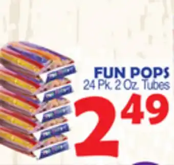Bravo Supermarkets FUN POPS offer