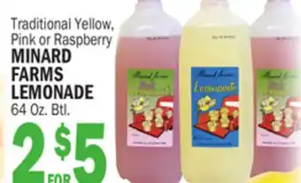 C Town MINARD FARMS LEMONADE offer