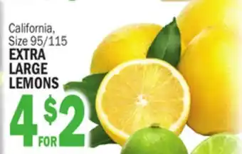 C Town EXTRA LARGE LEMONS offer