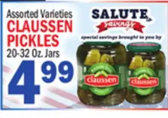 C Town CLAUSSEN PICKLES offer