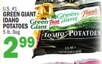 C Town GREEN GIANT IDAHO POTATOES offer
