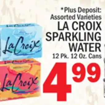 C Town LA CROIX SPARKLING WATER offer