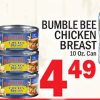 C Town BUMBLE BEE CHICKEN BREAST offer