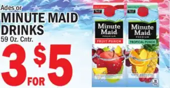 C Town MINUTE MAID DRINKS offer