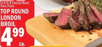 C Town TOP ROUND LONDON BROIL offer