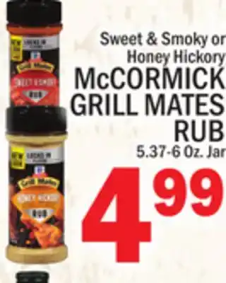 C Town McCORMICK GRILL MATES RUB offer