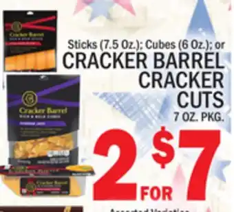 C Town CRACKER BARREL CRACKER CUTS offer