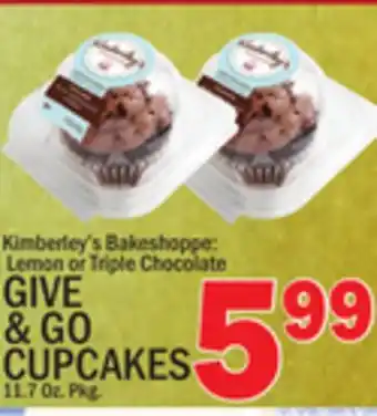 C Town GIVE GO CUPCAKES offer