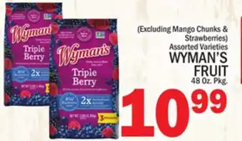C Town WYMAN'S FRUIT offer