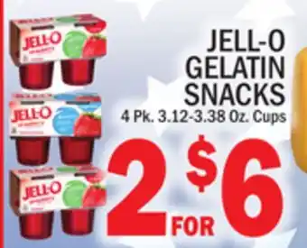 C Town JELL-O GELATIN SNACKS offer