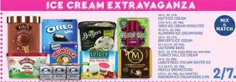 Kings Food Markets 48 FL. OZ.CTN EDY'S ICE CREAM 13.75-16 FL. OZ. PKG. OREO ICE CREAM NOVELTIES 16-27 FL. OZ. PKG. BREYER'S ICE CREAM 14.7-16.5 offer