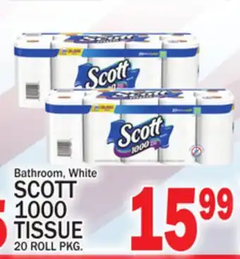 C Town SCOTT 1000 TISSUE offer